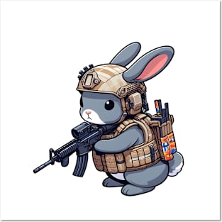 Tactical Rabbit Posters and Art